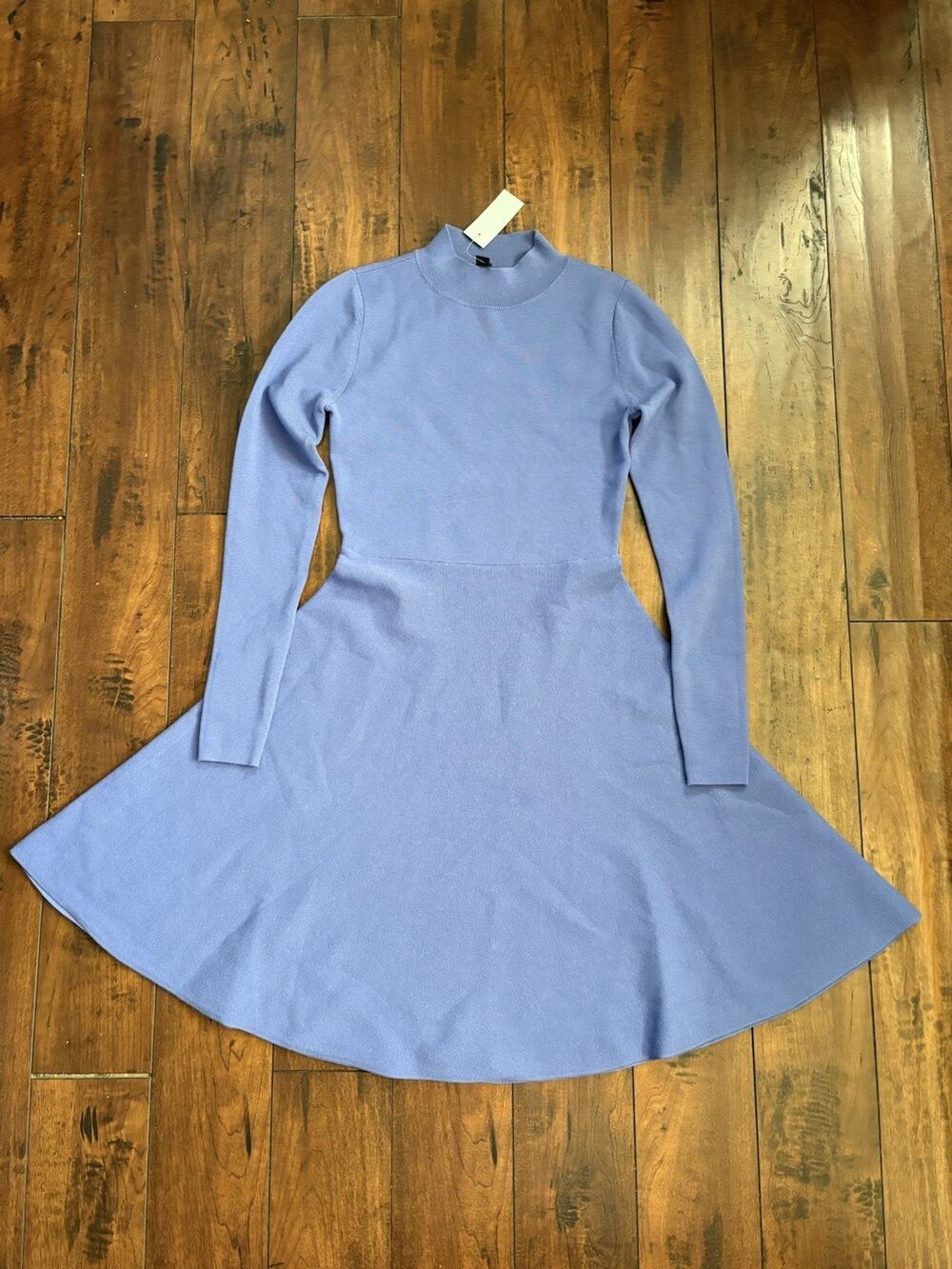 Ann Taylor Dress Womens XXSP Blue NWT $159 Retail Career Vintage Style
